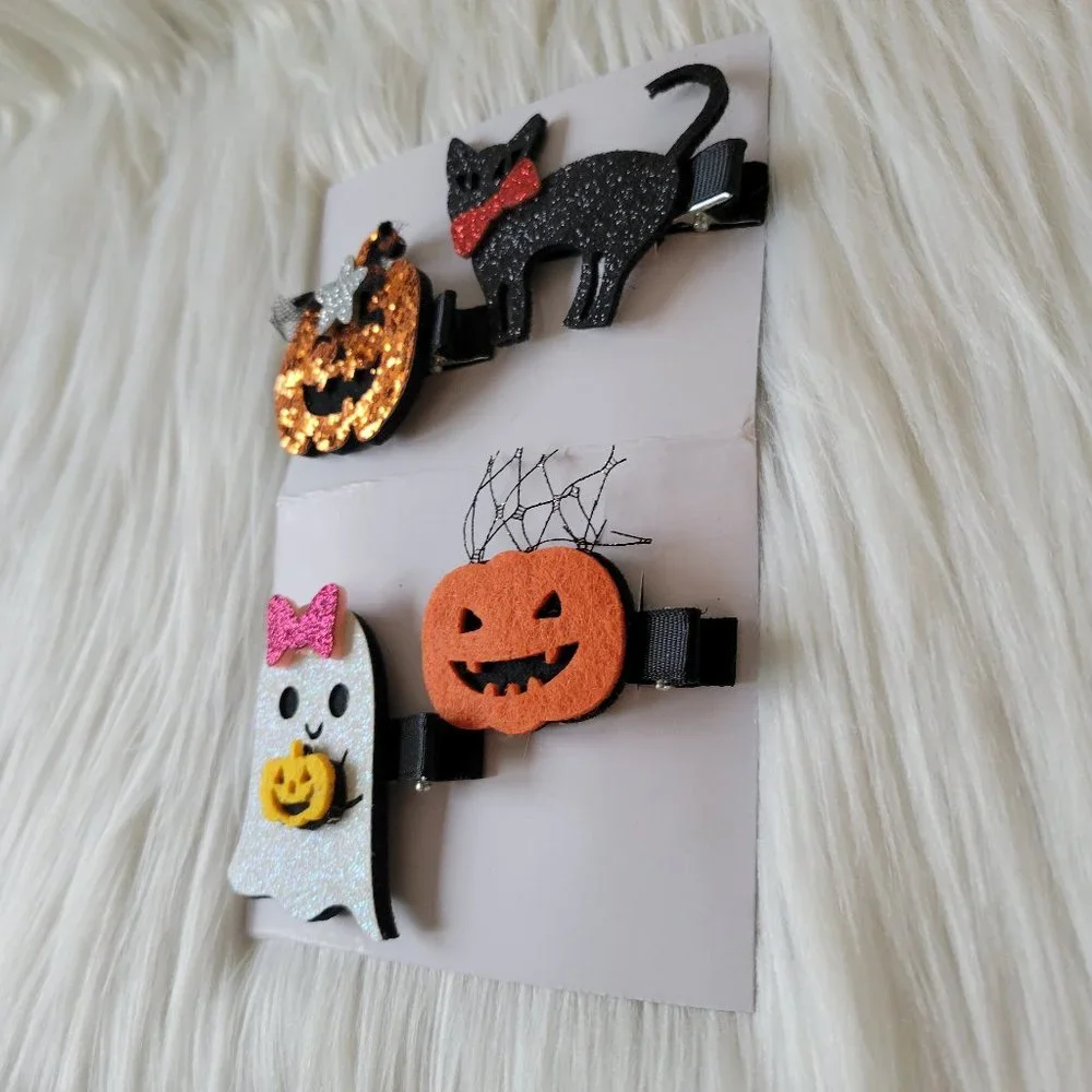 Halloween Hair Clip Set